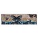 Fußmatte Salonloewe Design Papillon Bleu 60cm x 180cm