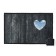Fußmatte Prestige Wood Panel Heart