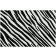 Fußmatte Zebra 50 cm x 75 cm