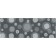 Fußmatte Kreise grau/weiß 65 cm x 180 cm